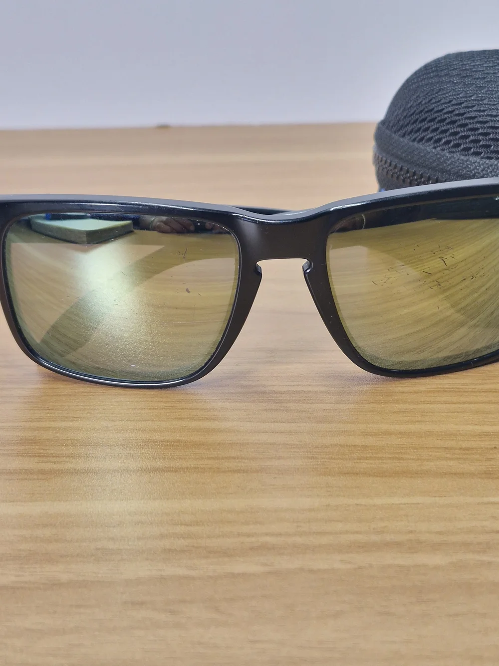 Oakley Holbrook Polarized Sunglasses Matte Black OO9102-50